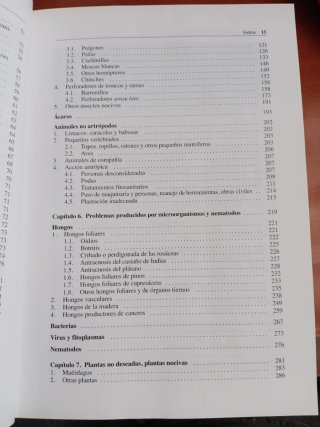 Plagas y enfermedades de jardines