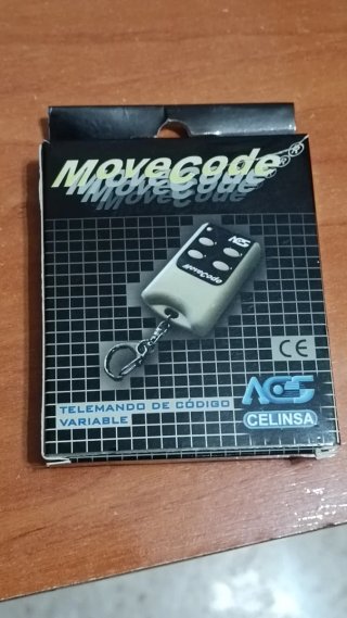Mando Puerta Garaje Movecode ACS