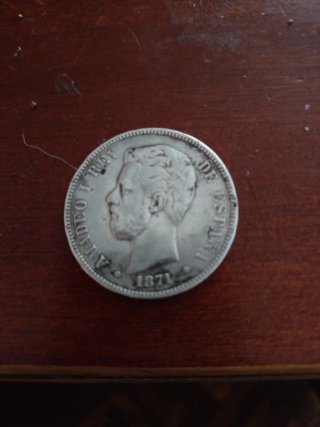 Moneda Alfonso XII 1884 España
