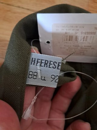 Chaqueta militar verde