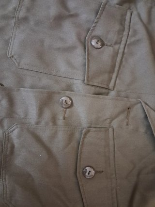 Chaqueta militar verde