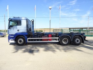 MAN TGS 26 480-CAMIONES GANCHO PORTACONTENEDOR