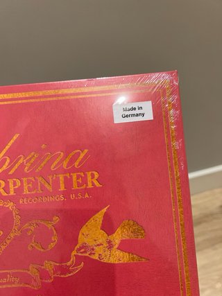 Sabrina Carpenter - short n' sweet (transparente)