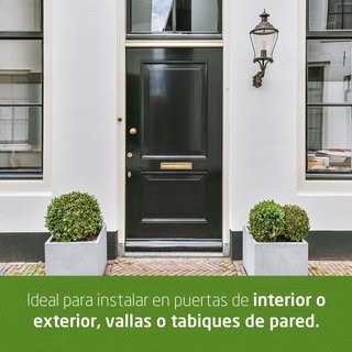Amig bocacartas latón dorado puerta