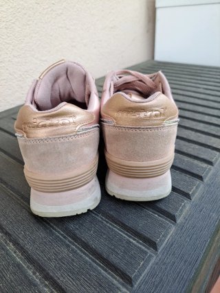 Scarpe donna Mistral rosa oro