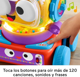 Fisher-Price Robot aprendizaje luces sonidos bebé