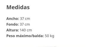 Estantería de madera oscura Ikea
