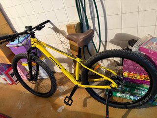 Bicicleta Montaña/Ciudad Monty Amarilla