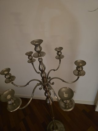 Elegante Candelabro de Pie (6 Brazos)