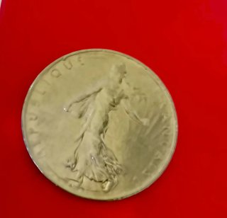 Moneta 1 Franco Francese 1977