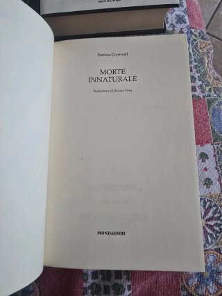 Set libri di Patricia Cornwell