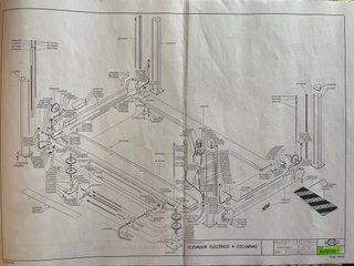 Elevador Eléctrico Trifásico 4 Columnas