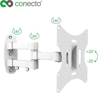 conecto soporte pared tv inclinable giratorio