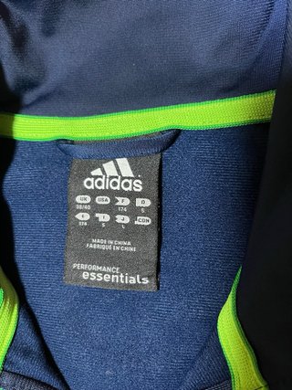 Chaqueta Adidas Talla S Azul y Verde