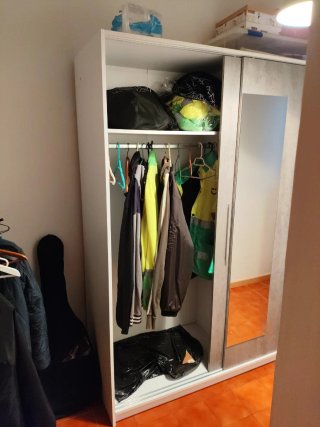 Armario 150cm ancho Espejo