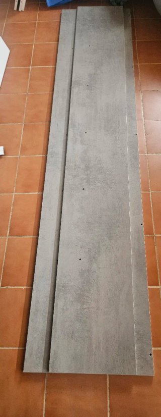 Esquinero de melamina. precio incluye montaje tran