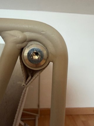 Sillón Zara Home Gris Tela y Metal