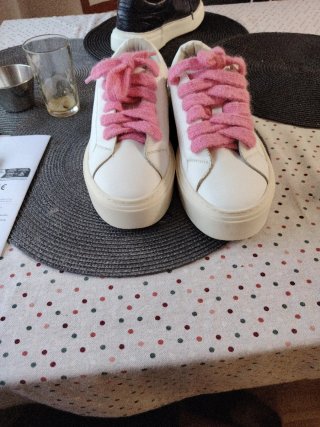 Bambas Cole Buxton Blancas y Rosas