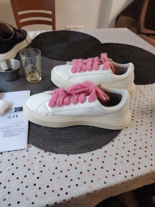Bambas Cole Buxton Blancas y Rosas