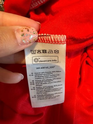 Mono Esmara rojo manga corta