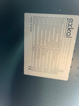 Nevera expositora refrigerada