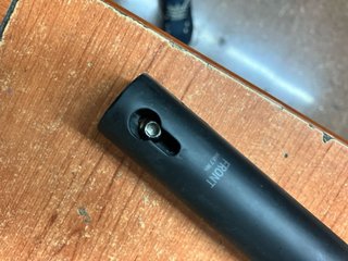 Tija carbono CANYON FLIP HEAD S14, 27,2