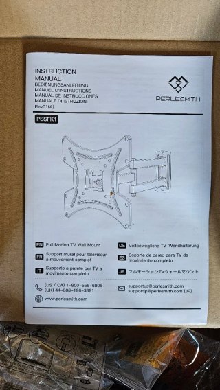Soporte TV PERLESMITH PSSFK1 Full Motion