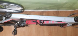 Bicicleta Ciclocross CUBE Gris/Rosa