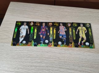 4 Cromos Edición Limitada Fútbol Panini Adrenalyn