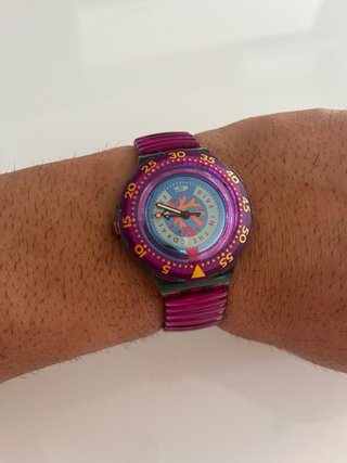 Swatch Scuba Coral Reef 1993 Vintage NOS