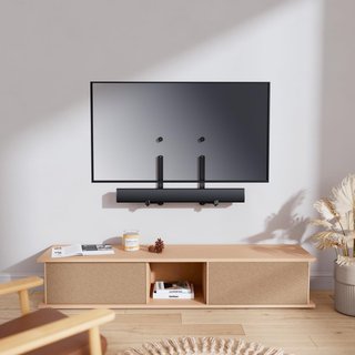 Soporte universal acero para barra sonido