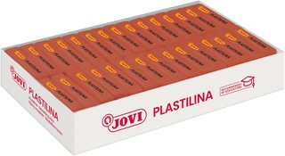 Jovi plastilina marrón modelar creatividad