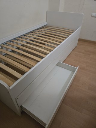 Cama nido IKEA SLÄKT + cama extraíble