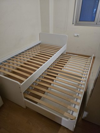 Cama nido IKEA SLÄKT + cama extraíble