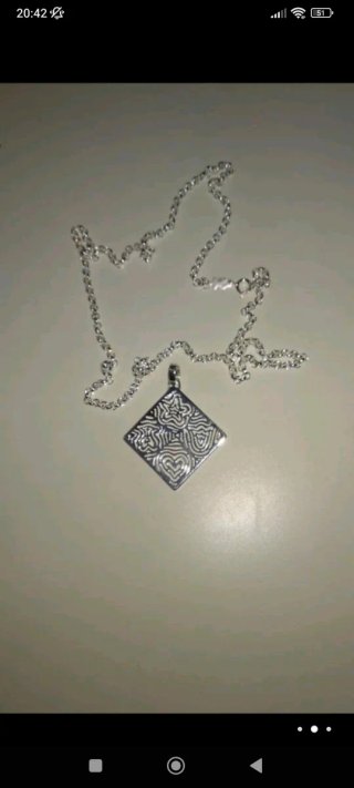 Colgante y cadena Tous plata