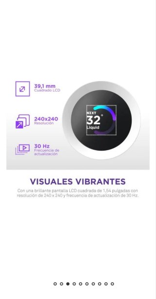 REFRIGERACIÓN NZXT KRAKEN PLUS RGB 240mm *NUEVA*