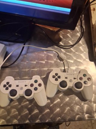 Consola PS3 Blanca + 2 Mandos slim