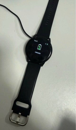 Smartwatch Deportivo Redondo - Negro