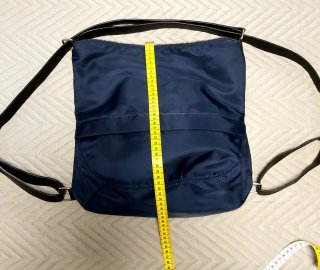 Bolso Misako azul convertible en mochila