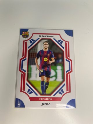 2 Cartas Eric Garcia Daka FC Barcelona