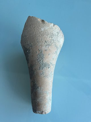 Fragmento romano Itálica marca alfarero
