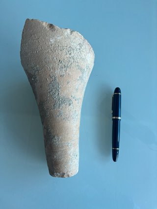 Fragmento romano Itálica marca alfarero