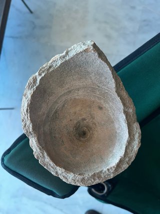Fragmento romano Itálica marca alfarero