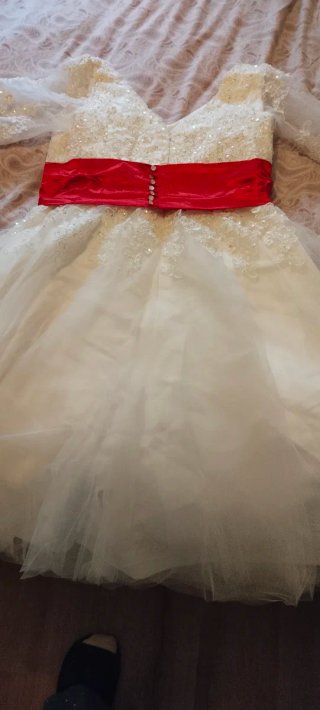 Vestido de Novia Hecho a Medida Talla 44