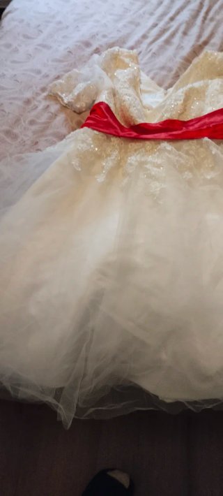 Vestido de Novia Hecho a Medida Talla 44