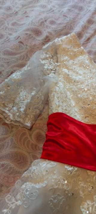 Vestido de Novia Hecho a Medida Talla 44