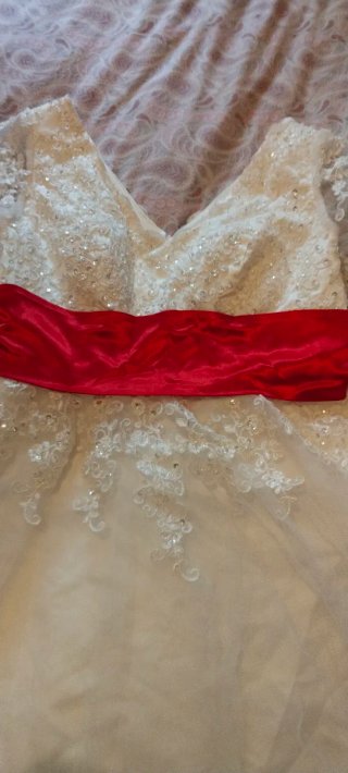 Vestido de Novia Hecho a Medida Talla 44