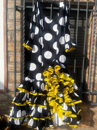 Vestido de flamenca lunares