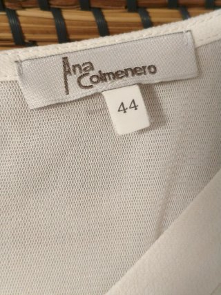 Blusa blanca talla 44