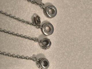 Cadenas de seguridad Pandora plata